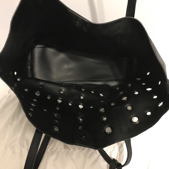 Black denim tote bag (B2 Browns) - Picture 2 of 4